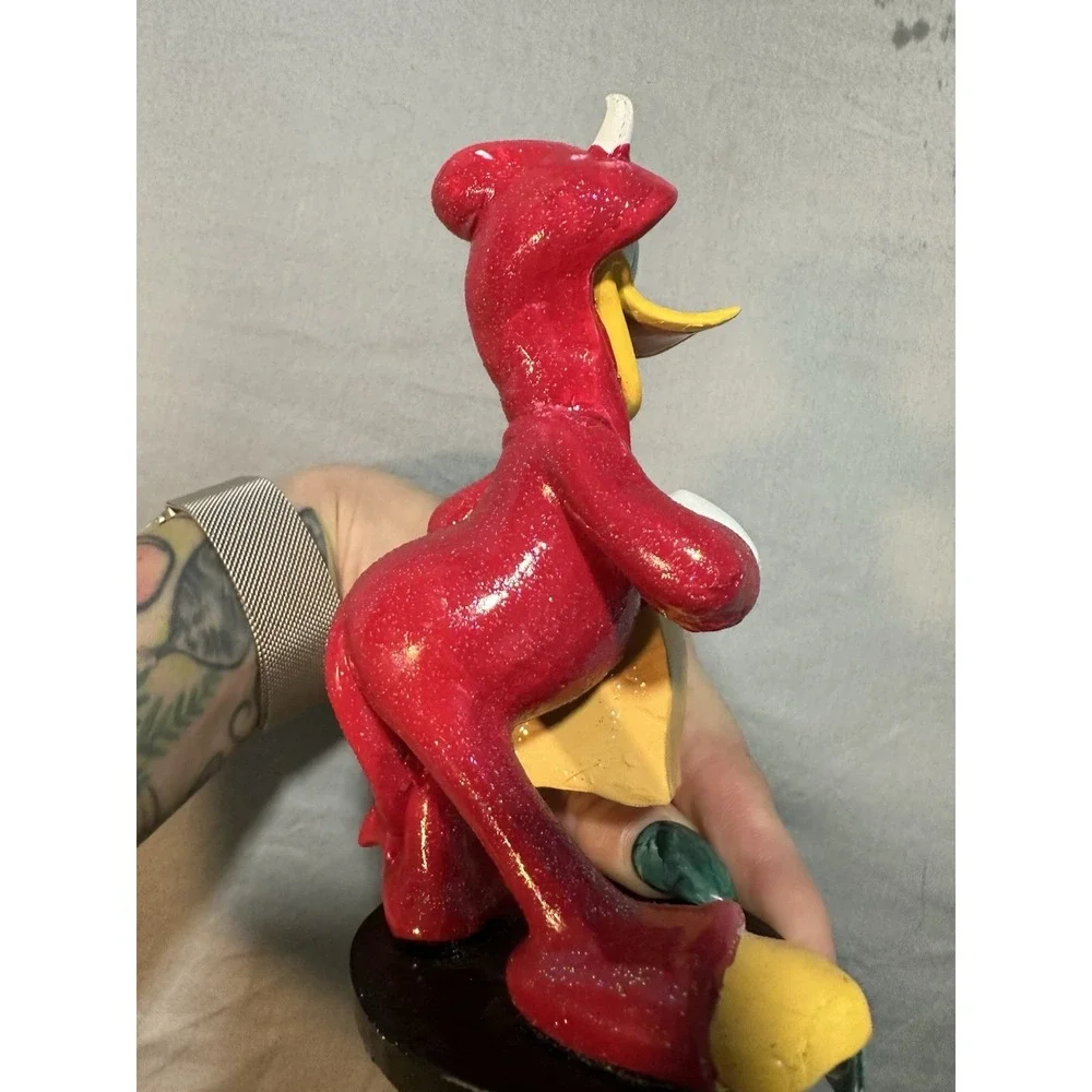 Disney Donald Duck Halloween‎ Devil Costume Figure Missing Pitchfork